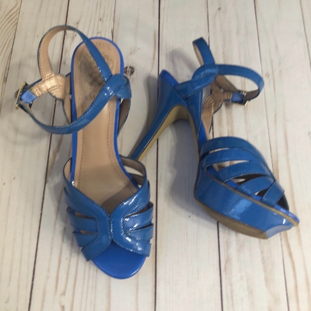 Vince Camuto Patent Leather Teresa Stilettos - Picture 2 of 12